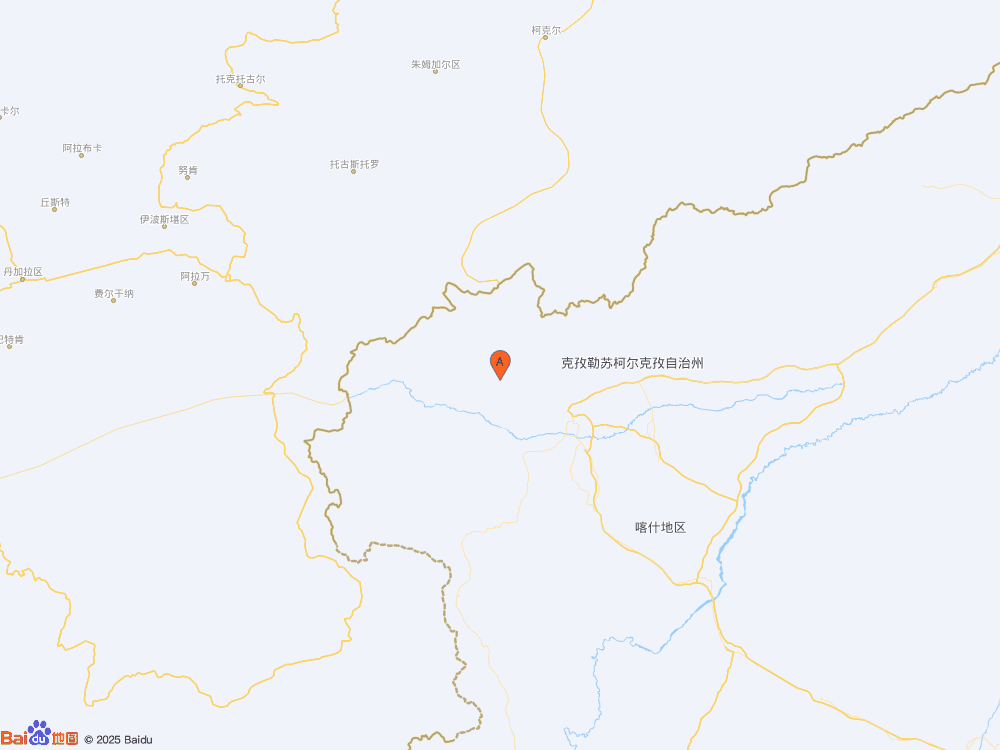 新疆克孜勒蘇州烏恰縣（北緯39.87度，東經(jīng)75.33度）發(fā)生3.3級(jí)地震